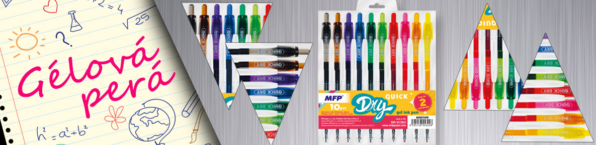Gélové perá
