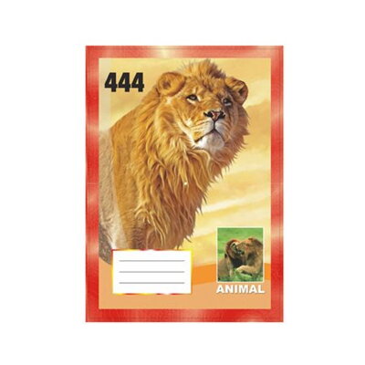 Zošit 444, A4, linajkový