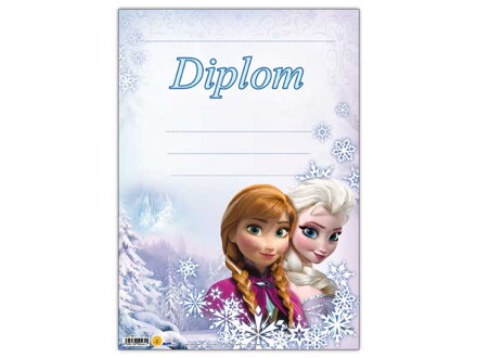 Diplom detský A4 MFP DIP04- Y05 Disney (Frozen)