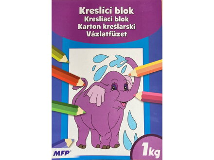 Kresliaci blok A4 1kg