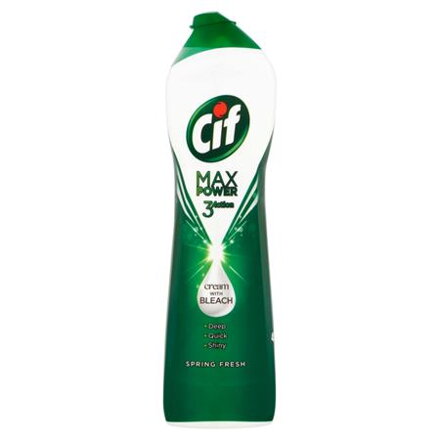 Čistiaci krém, 450 ml, CIF "Max Power", spring fresh