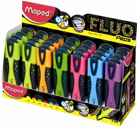 Zvýrazňovač Fluo Peps Classic, fialový
