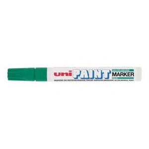 Lakový popisovač, 2,2-2,8 mm, UNI "PX-20", zelený,modrý