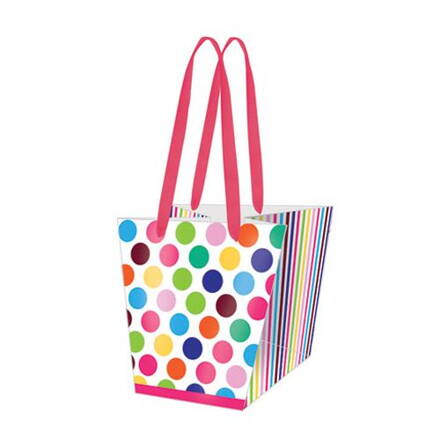 Darčeková taška, farebné kruhy