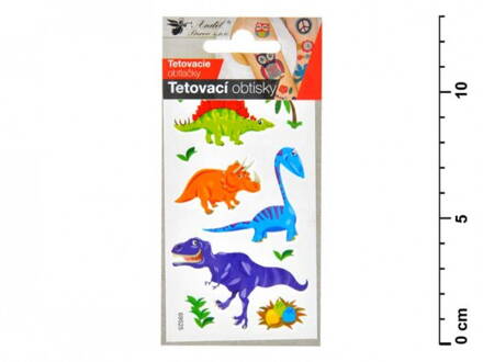 Tetovačky 1106 10,5x6 cm- malí dinosauri