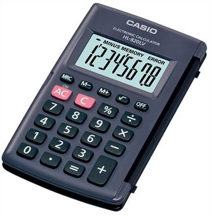 Kalkulačka vrecková, CASIO
