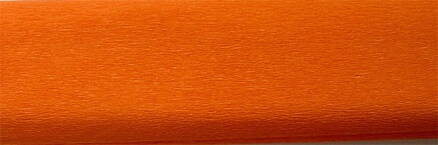Krepový papier, oranžový