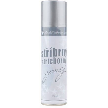 Sprej metalický 150ml, strieborný 