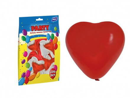 Balóny srdce 30cm mix