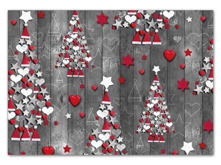 Baliací papier vianočný LUX V201 100x70