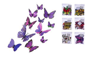 Magnet W011802 Motýľ 12ks