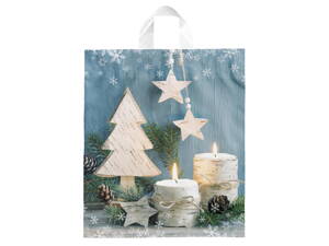 Igelitová vianočná taška vzor 7 40x46x8 (s uchem)