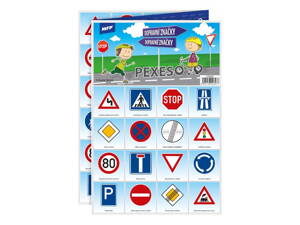Pexeso MFP 3xA4 dopravná značky