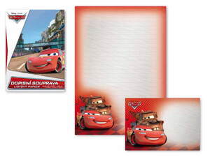 Listový papier farebný LUX 5+10 Disney (Cars)