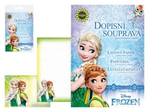 Listový papier farbistý LUX 5+10 Disney (Frozen)