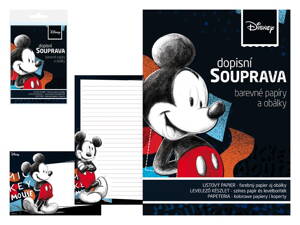 Listový papier farbistý LUX 5+10 Disney (Mickey)