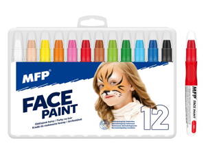 Farby na tvár MFP 12ks set