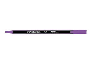 Popisovač FL 0,7mm fialový trojhranný