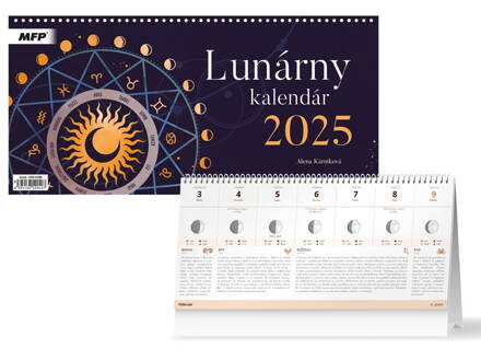 SK Kalendár 2025 stolový Lunárny