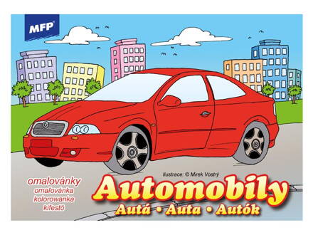 Omaľovánky MFP A4 Automobily
