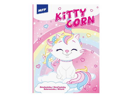 Omaľovánky MFP A4 A4 Kitty-Corn 210x276mm/32s
