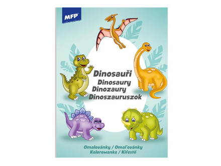 Omaľovánky MFP A4 A4 Dinosaury 2 210x276mm/32