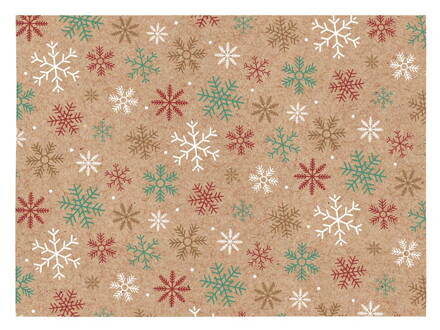 Baliaci papier vianočný KRAFT V282 100x70