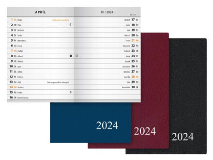 SK Diár 2024 M102/PVC mesačný