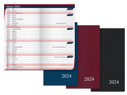 SK Diář 2024 M105/PVC mesačný