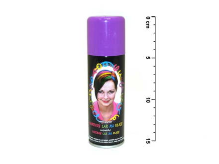 Spray na vlasy 141 neón fialový