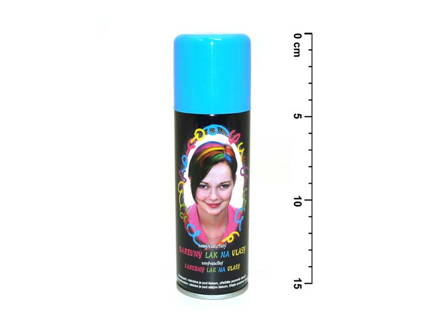 Spray na vlasy 141 neón modrý sv.(azure