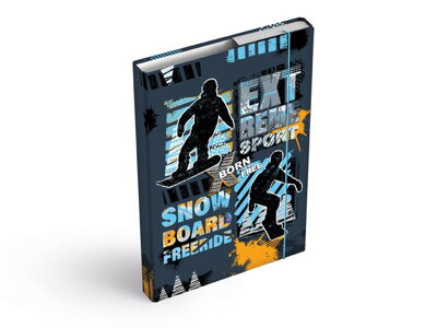 Dosky na zošity MFP box A4 Snowboard