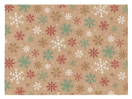 Baliaci papier vianočný KRAFT V282 100x70