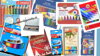 Písacie potreby - ceruzky- fixky - zvýrazňovače 
