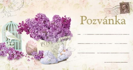 Pozvánka P007 (10ks) (190x100mm)