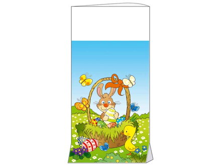 Sáčik MFP PP veľkonočný vzor 4 20x39x6