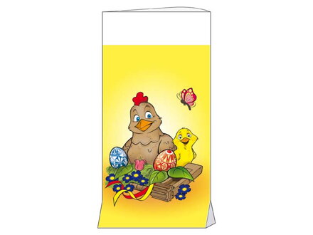 Sáčik MFP PP veľkonočný vzor 8 20x39x6