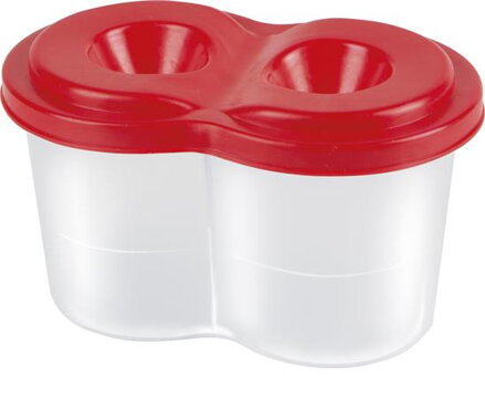 Nádoba na štetce s prikrývkou Panta Plast, dvojitá