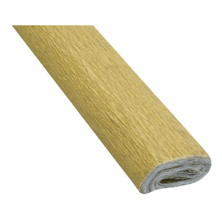 Krepový papier zlatý a strieborný