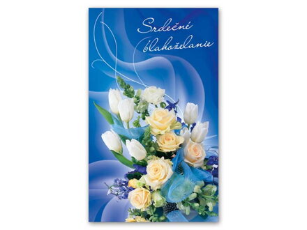 Blahoželanie srdečné malé 18-137 Z