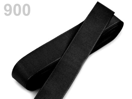 Stuha taftová čierna 900