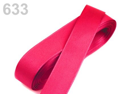 Stuha taftová, malinová 633