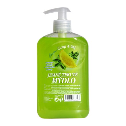Tekuté mydlo s pumpičkou, Grep a čaj