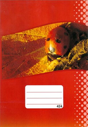 Zošit 424, A4,linajkový