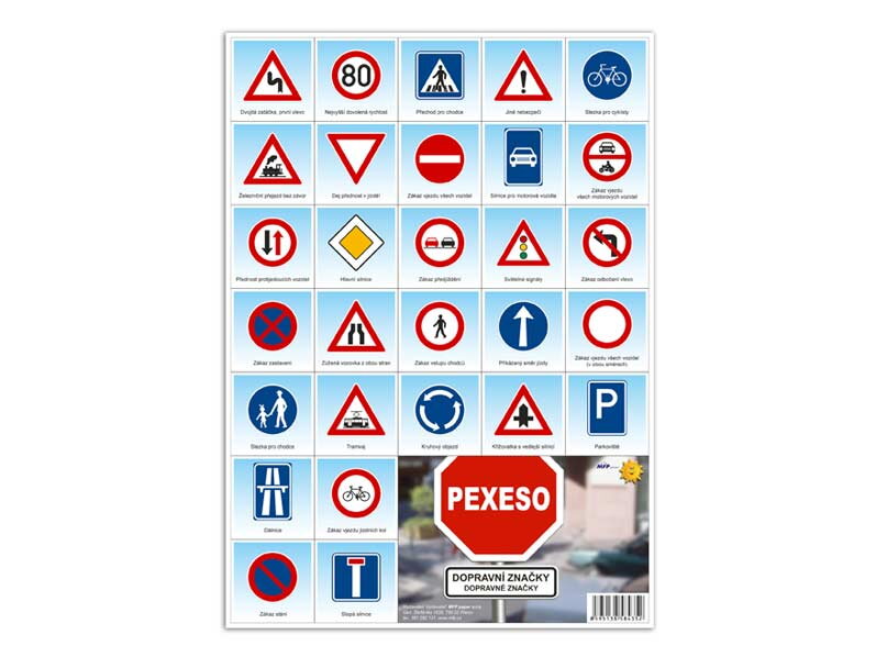 Pexeso MFP Dopravné značky