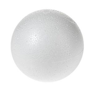 Polystyrénová guľa 10 cm