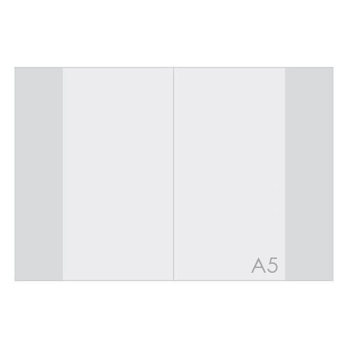 Obal na zošit A5, transparentný, hrubý