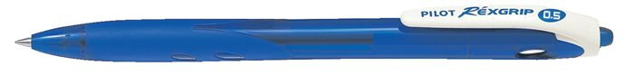 Guľôčkové pero, 0,21 mm, stláčací mechanizmus, PILOT "Rexgrip EF", modré Guľôčkové pero, 0,21 mm, stláčací mechanizmus, PILOT "Rexgrip EF", modré