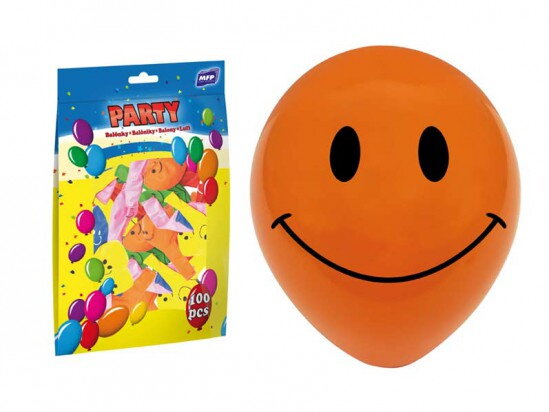 Balóny  smile 30cm mix