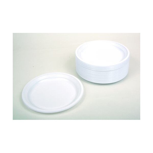 Jednorázový plastový tanier, plytký 22cm